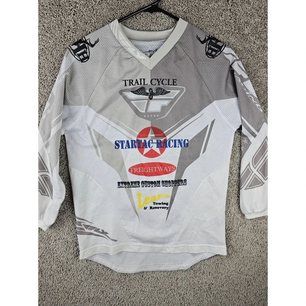 Fly Racing Kinetic 805 Motorcross Jersey Long‎ Sleeve Shirt Size Youth Large